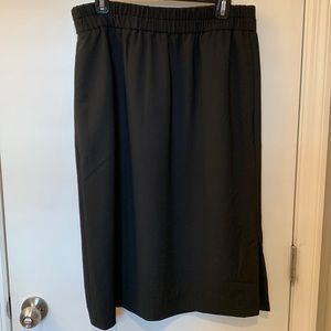 NWOT J.Crew Black Skirt